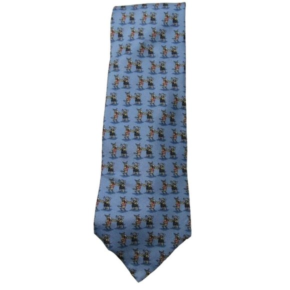 Limited Editions Osias Elephant Boxing Donkey Political Democrat Republican Tie - Picture 1 of 4